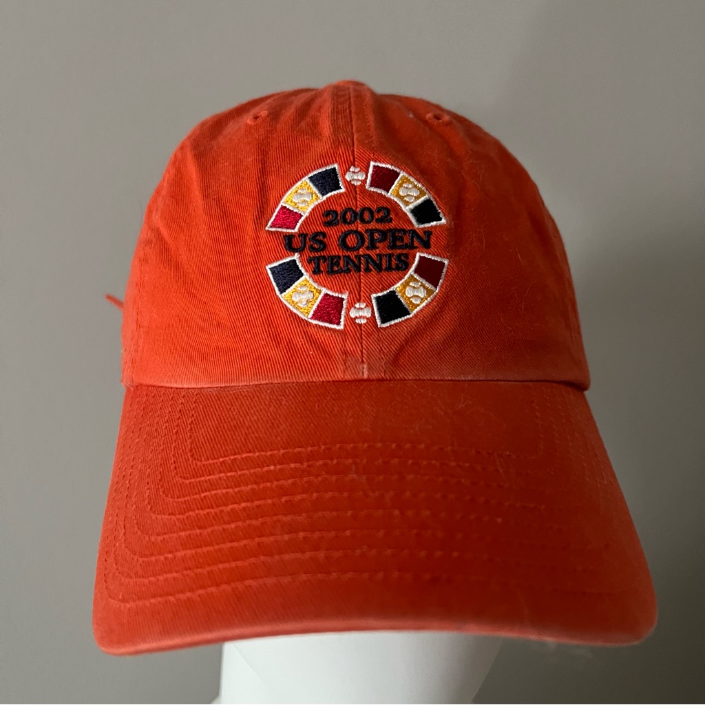 Us Open Tennis 2002 Orange Cap Us Open Tennis 2002 Orange Cap